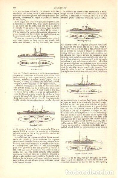 Postales: LAMINA V29019: Acorazado Iron Duque, Florida, Kongo, Kawatschi y Queen Elisabeth - Varios