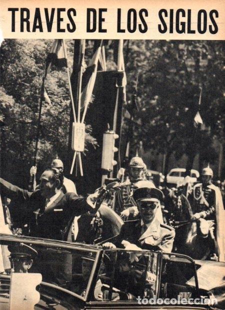 Postais: LAMINA V21921: Schick Gutierrez con Franco en Madrid - Varios