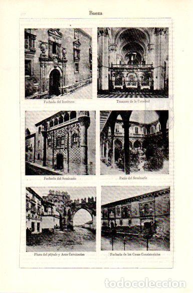Cartoline: LAMINA V29134: Edificios varios en Baeza - Varios