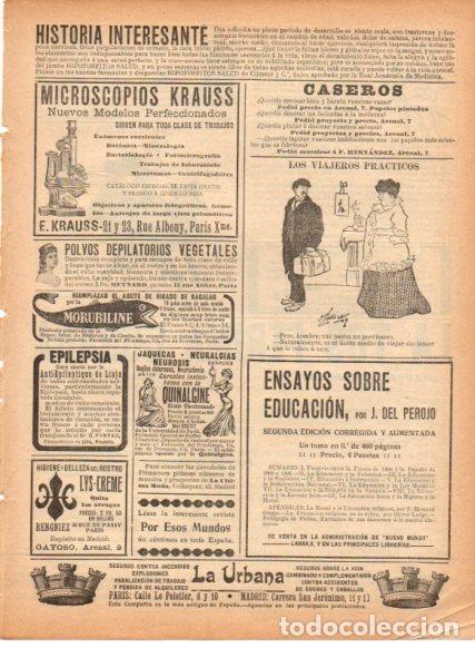 Postkarten: LAMINA V22909: Publicidad microscopios Krauss - Varios