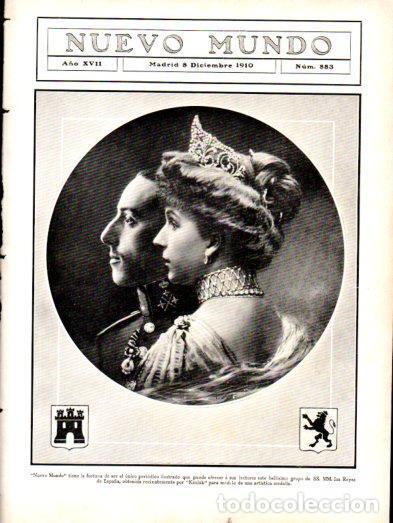 Postales: LAMINA V22940: Los reyes de Espa&ntilde;a para modelo de una medalla por Kaulak - Varios