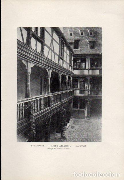 Postais: LAMINA V23435: Musee alsacien la cour, Strasbourg - NULL