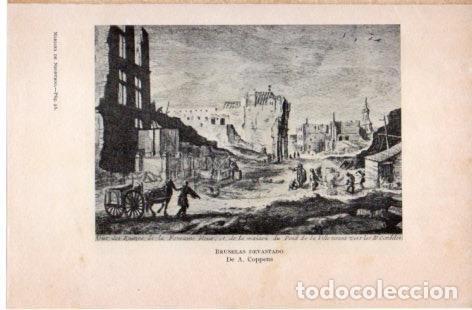Postkarten: LAMINA V23091: Bruselas devastado por A. Coppens - NULL