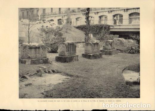 Postcards: LAMINA V23004: Necropolis romana en la Plaza de la Villa de Madrid en Barcelona - Varios