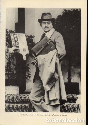 Postkarten: LAMINA V23026: Dirk Bogarde en escena de Morte a Venezia - Varios