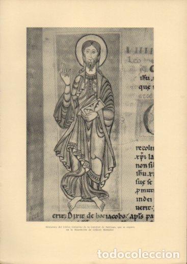 Postales: LAMINA V23019: Codice Calixtino de la Catedral de Santiago - Varios