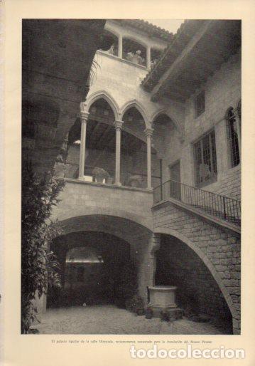 Cartes Postales: LAMINA V23066: Interior del palacio Aguilar en Barcelona - Varios