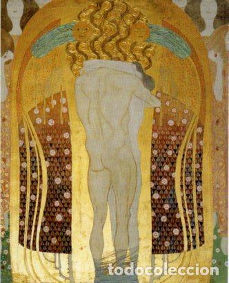 Postales: LAMINA V23248: Gustav Klimt. Friso de Beethoven tercera pared - Varios