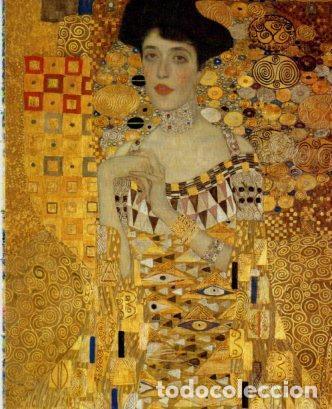 Postkarten: LAMINA V23253: Gustav Klimt. Retrato de Adele Bloch-Bauer I detalle - Varios