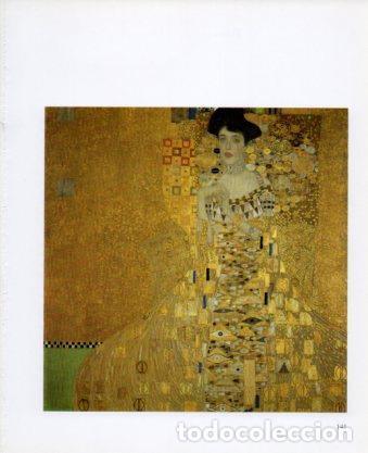 Postcards: LAMINA V23289: Gustav Klimt. Retrato de Adele Bloch-Bauer I - Varios