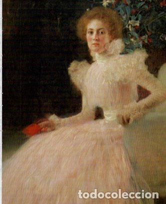 Postales: LAMINA V23247: Gustav Klimt. Retrato de Sonja Knipps detalle - Varios