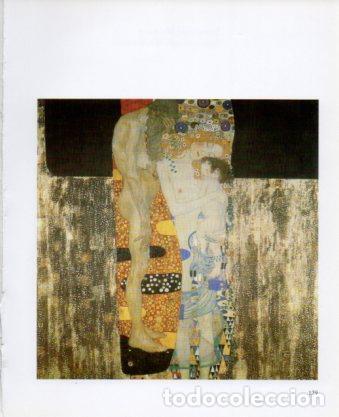 Postales: LAMINA V23283: Gustav Klimt. Las tres edades de la vida - Varios