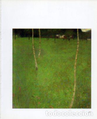 Postales: LAMINA V23272: Gustav Klimt. La factoria de los abedules - Varios