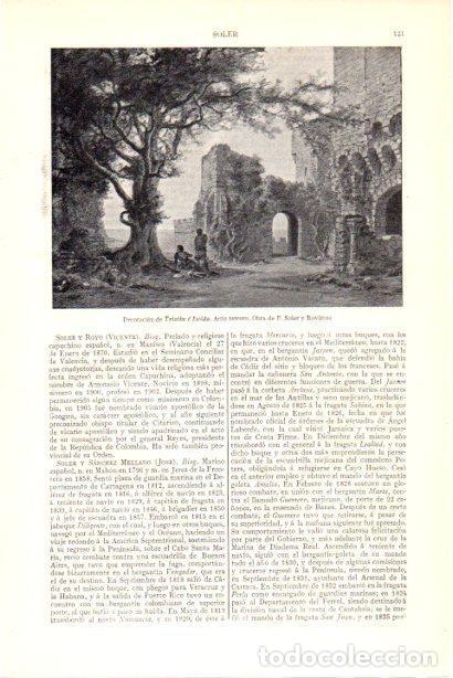 Cartes Postales: LAMINA V29922: Decoracion de Tristan e Isolda obra de F. Soler y Roviros - Varios