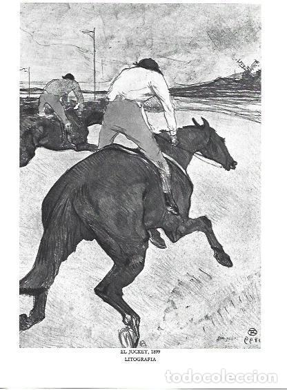 Postkarten: LAMINA 33292: El jockey - Jean Bouret