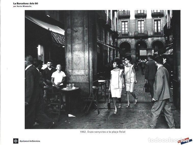 Postcards: LAMINA 33372: Plaza Real en 1962 - Xavier Miserachs