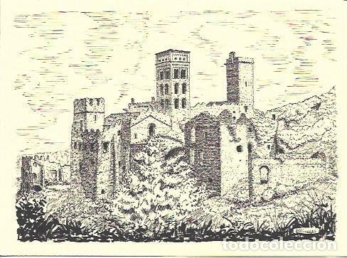 Postcards: LAMINA 33347: Vista general del Sant Pere de Rodas - Jean Bouret