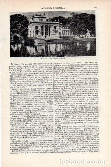 Postkarten: LAMINA V29603: Palacio Lazienski, Varsovia - Varios