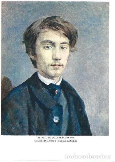 Postkarten: LAMINA 33202: Retrato de Emile Bernard - Jean Bouret