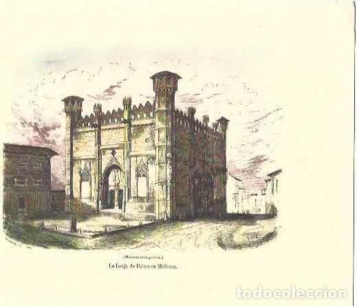 Postcards: LAMINA 33349: La Lonja de Palma de Mallorca - Jean Bouret