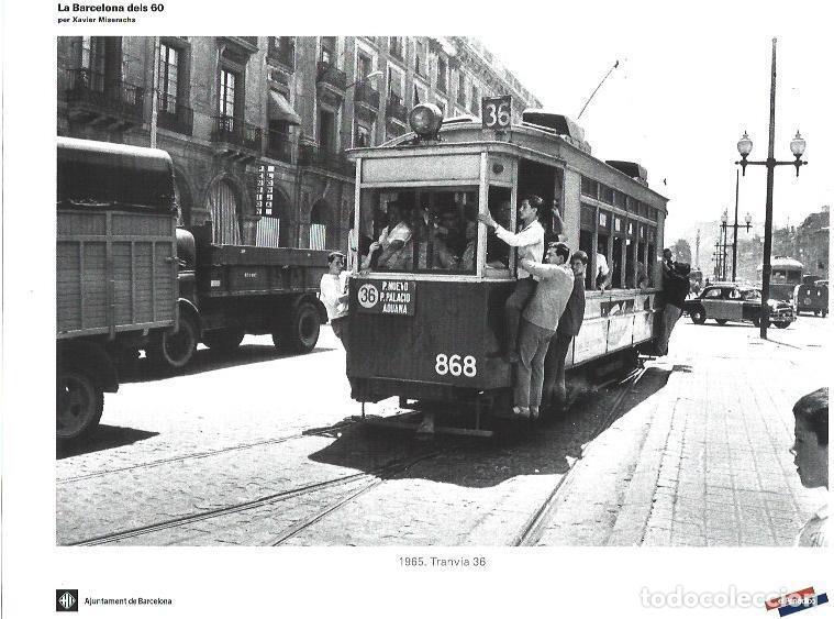 Cartoline: LAMINA 33368: Tranvia 36 - Xavier Miserachs