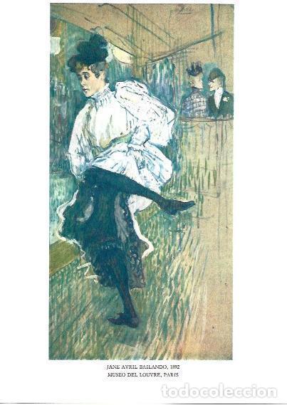 Postkarten: LAMINA 33229: Jane Avril bailando - Jean Bouret