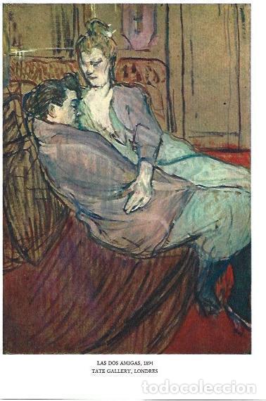 Postcards: LAMINA 33239: Las dos amigas - Jean Bouret