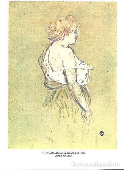 Postcards: LAMINA 33281: Mademoiselle Lucie Bellanger - Jean Bouret