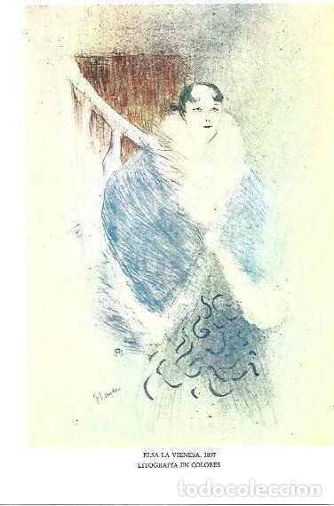 Postais: LAMINA 33274: Elsa la Vienesa - Jean Bouret