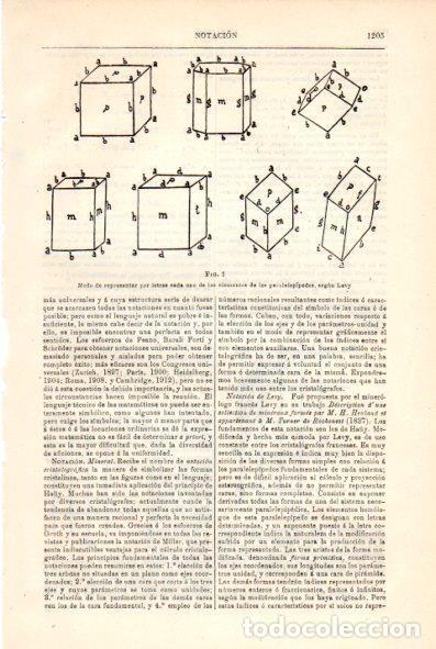 Postais: LAMINA V29449: Modo de representar por letras los paralelepipedos por Levy - Varios