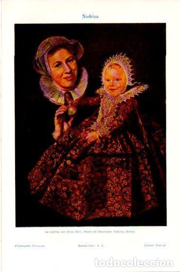 Postkarten: LAMINA V23837: La nodriza por Frans Hals - Varios