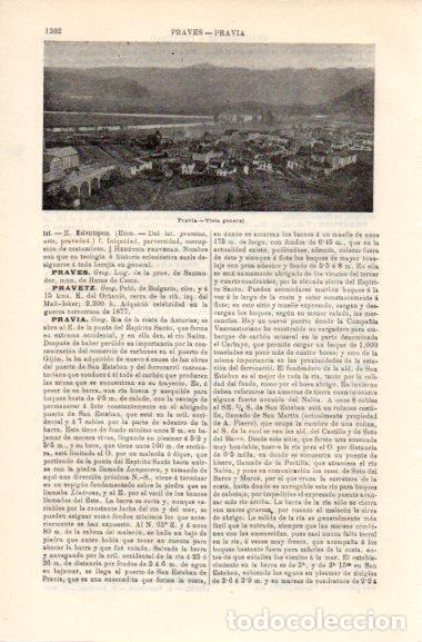 Postkarten: LAMINA V30487: Vista general de Pravia, Asturias - Varios