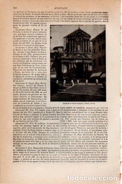 Postkarten: LAMINA V30672: Iglesia de los Santos Anastasio y Vicente, Roma - Varios