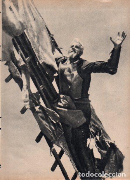 Postales: LAMINA V24856: N. Tcherkassov en escena Don Quijote y Sancho - Varios