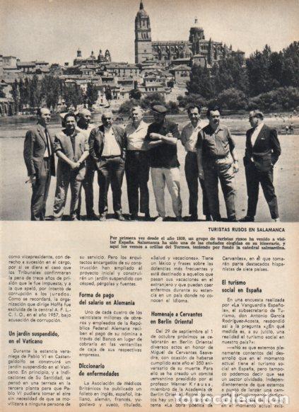 Postais: LAMINA V24977: Turistas rusos en Salamanca - Varios