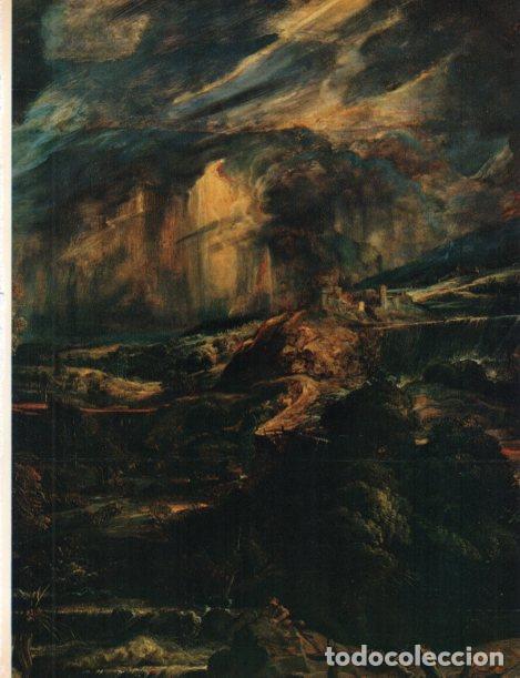 Postales: LAMINA V30434: Tormenta con Filemon y Baucis, detalle por Rubens - Varios