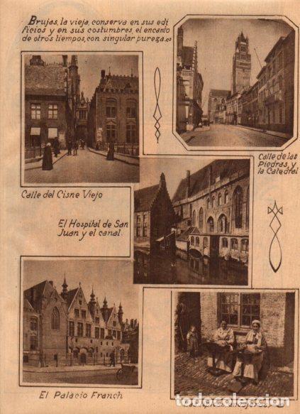 Postkarten: LAMINA V24743: Edificios en Brujas - Varios