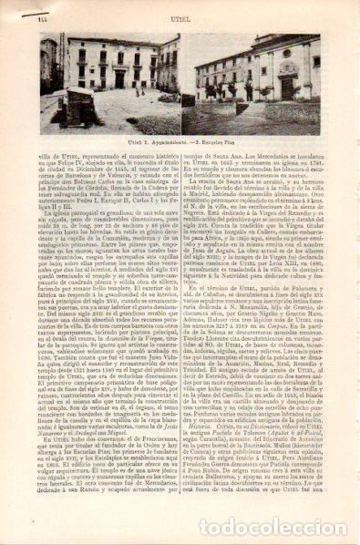 Cartoline: LAMINA V31537: Entrada Utiel - Varios