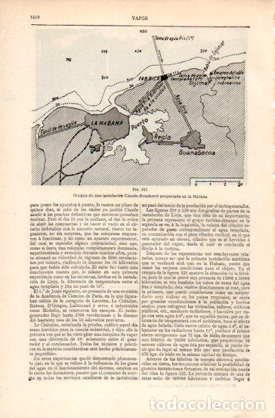 Postkarten: LAMINA V31445: Croquis intalacion Claude Boucherot en La Habana - Varios