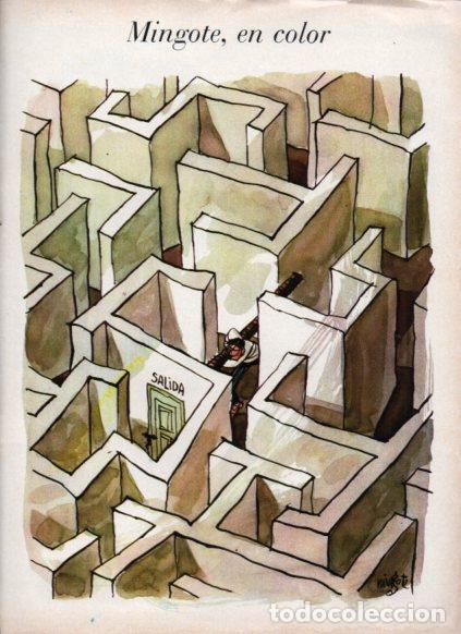 Cartoline: LAMINA V25147: Ilustracion de Mingote en color 1966 - Varios