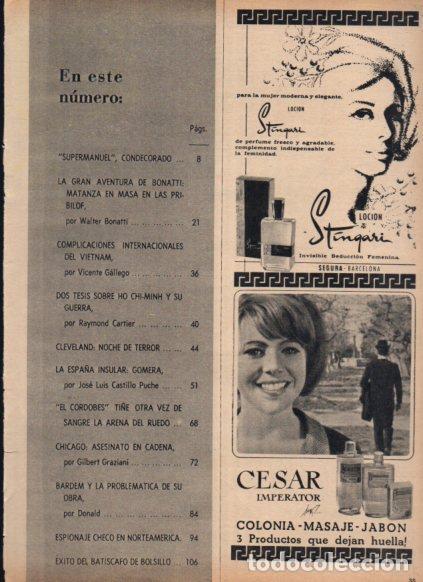 Cartoline: LAMINA V25150: Publicidad locion Stingari y Cesar Imperator - Varios