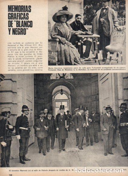 Postais: LAMINA V25124: Marconi en Madrid - Varios