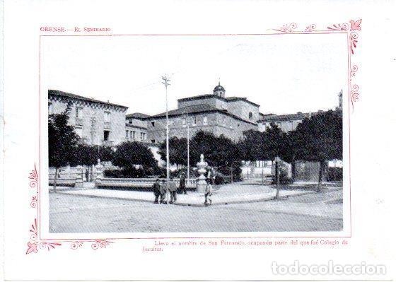 Cartes Postales: LAMINA V31979: Orense. El Seminario - Varios