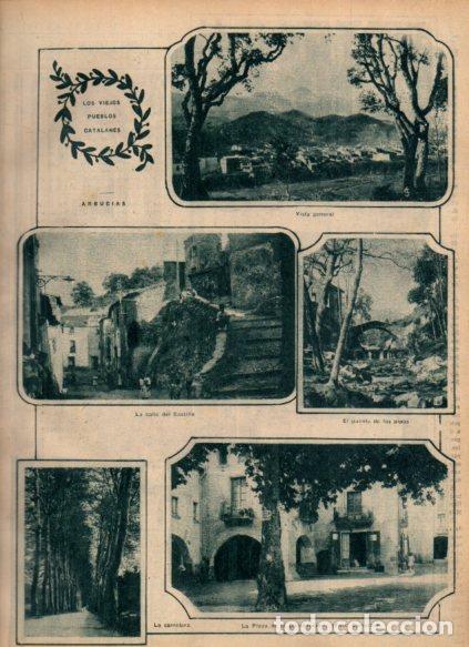 Postais: LAMINA V24405: Vistas de Arbucies, Girona - Varios