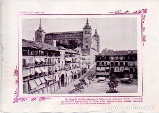Postais: LAMINA V31928: Toledo. Zocodover - Varios