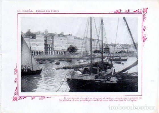 Postkarten: LAMINA V32099: La Coru&ntilde;a. Detalle del Puerto - Varios