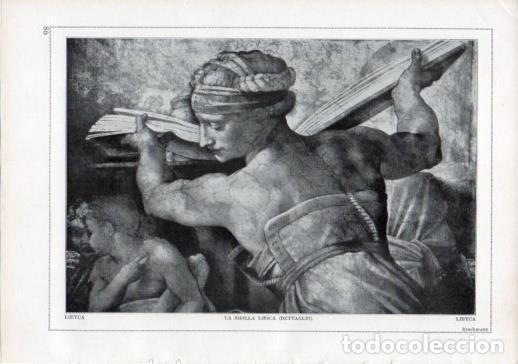 Postales: LAMINA V24205: Michelangelo. Libyca - Varios