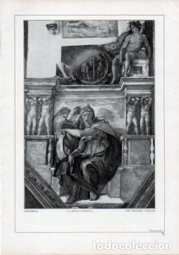 Postkarten: LAMINA V24198: Michelangelo. The delphic oracle - Varios
