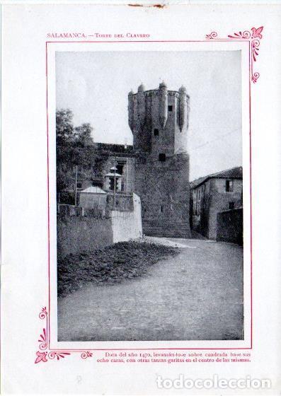Postcards: LAMINA V32124: Salamanca. Torre del Clavero - Varios