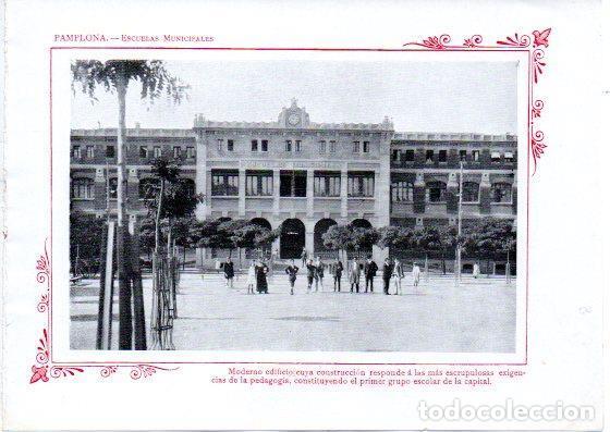 Postales: LAMINA V32048: Pamplona. Escuelas Municipales - Varios